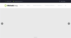 Desktop Screenshot of michaelsenergy.com