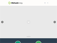 Tablet Screenshot of michaelsenergy.com